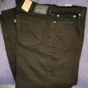Levi's 541 Athletic Taper Jeans 38 x 32 Black